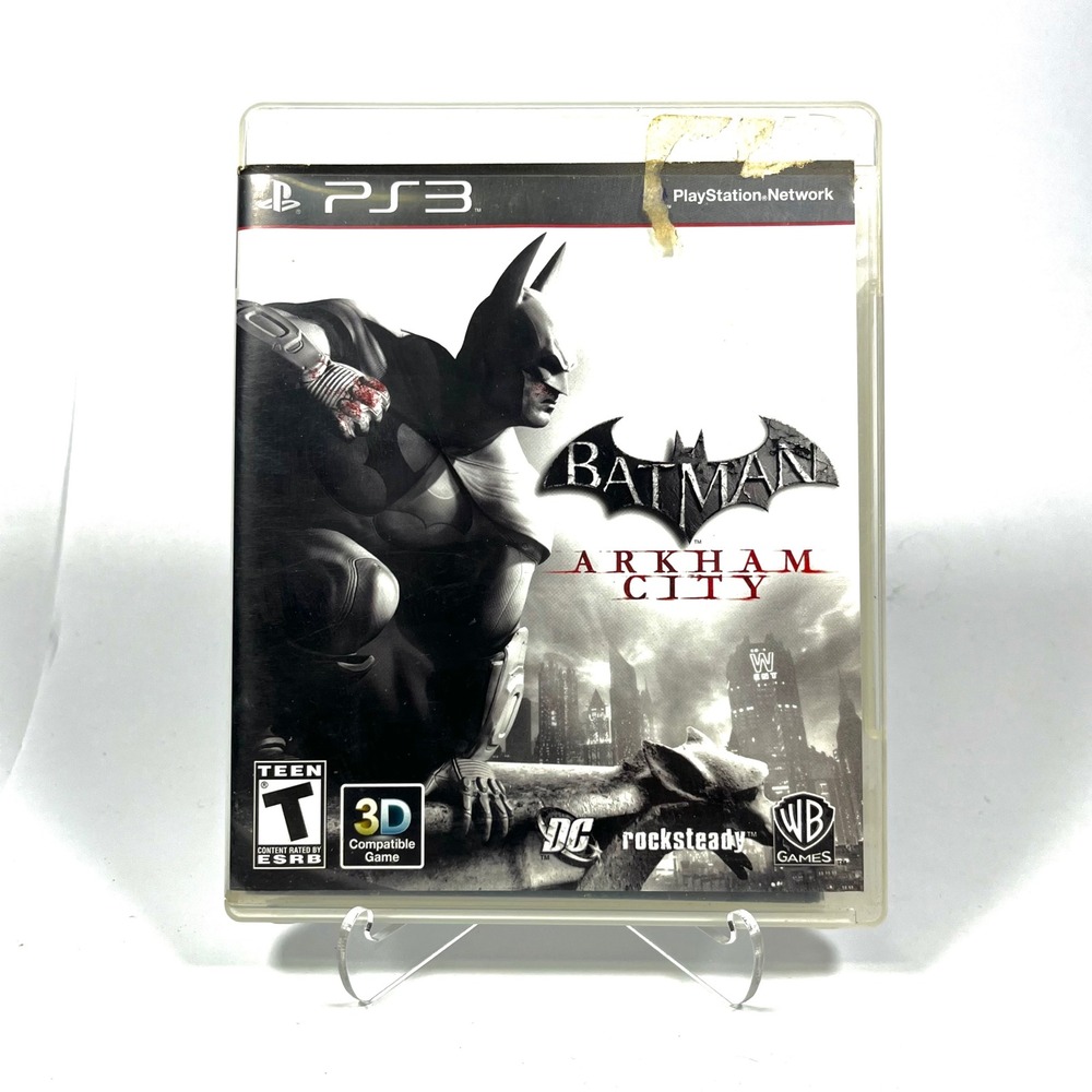 Batman Arkham City PS3 PlayStation 3 Black Label Complete CIB Tested Adventure
